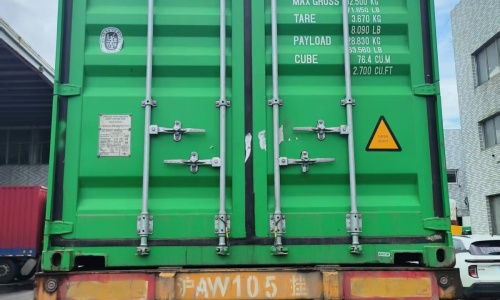 6 containers loaded today