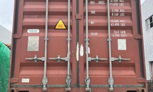 2 containers loaded today