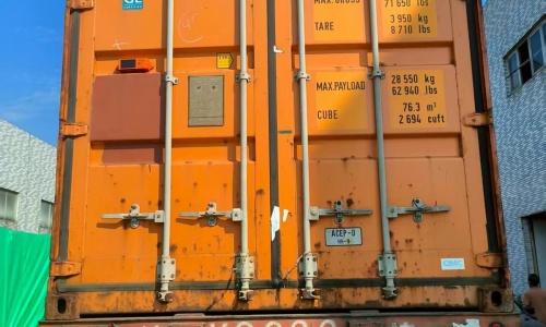 1 containers loaded today