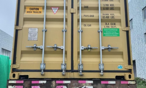 2 containers loaded today