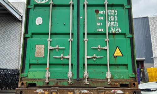 2 containers loaded today